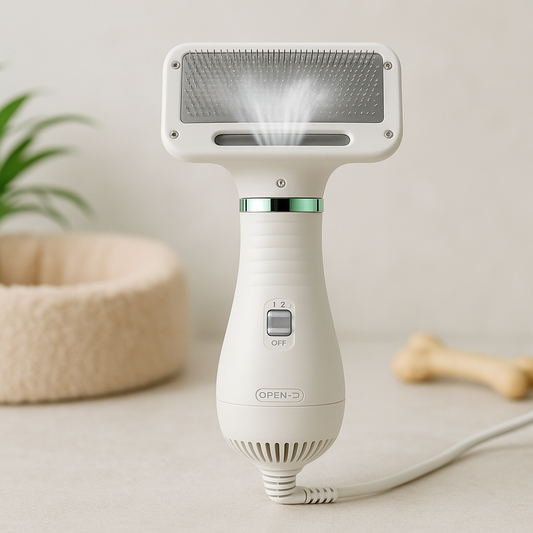 Pettwix™ ProDry – Professional 2-in-1 Pet Hair Dryer & Grooming Brush