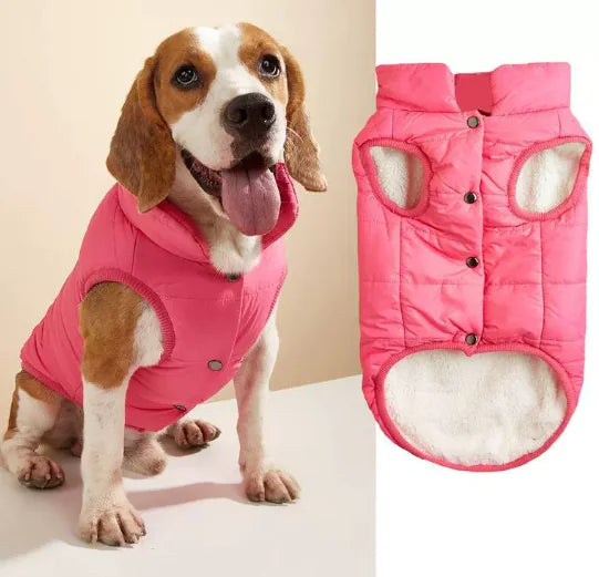 Fleece Padded Dog Harness Coat