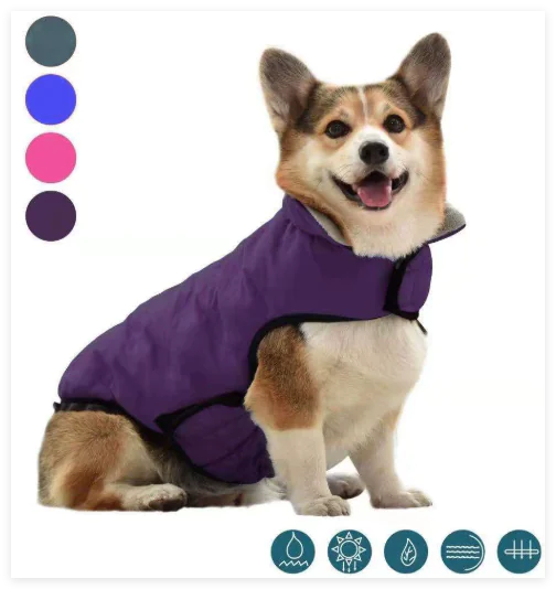 Fleece Padded Dog Harness Coat